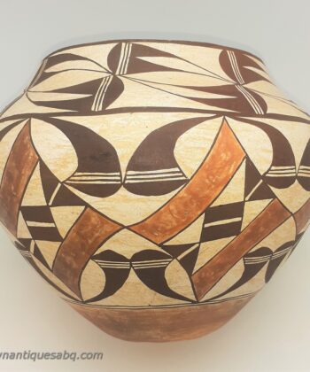 1920s Acoma polychrome olla